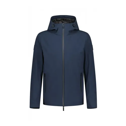 Woolrich , Sporty Softshell Jacket ,Blue male, Sizes: