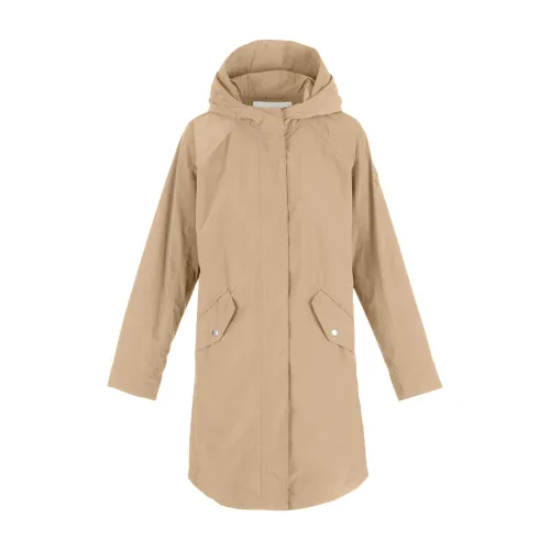 Woolrich , Stylish Parka Jacket for Women ,Beige female, Sizes: