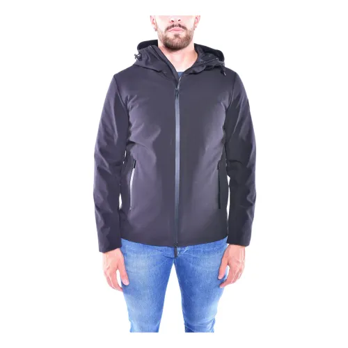 Woolrich , Waterproof Soft Shell Jacket ,Black male, Sizes: