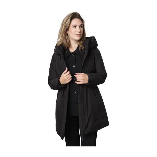 Woolrich , Winter Jacket, Parka with Duck Down Filling ,Black female, Sizes: