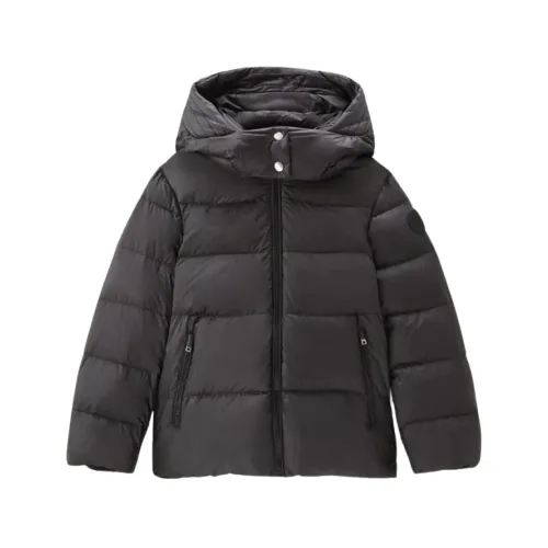 Woolrich , Winter Jacket, Water Repellent and Wind Resistant ,Black male, Sizes: