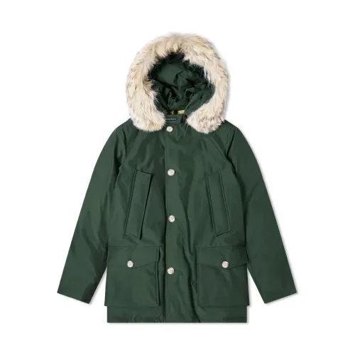 Woolrich , Winter Parka Jacket ,Green male, Sizes: