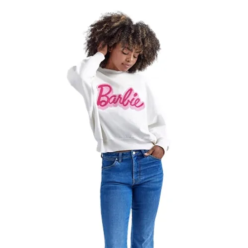 Wrangler Barbie Relaxed Sweatshirt - Worn White