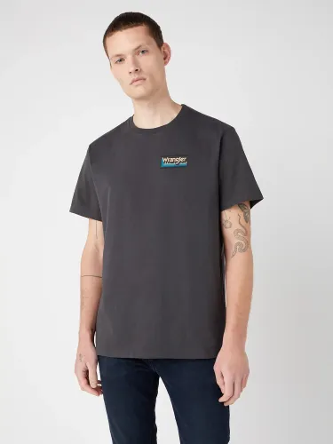 Wrangler Graphic T-Shirt, Black - Black - Male