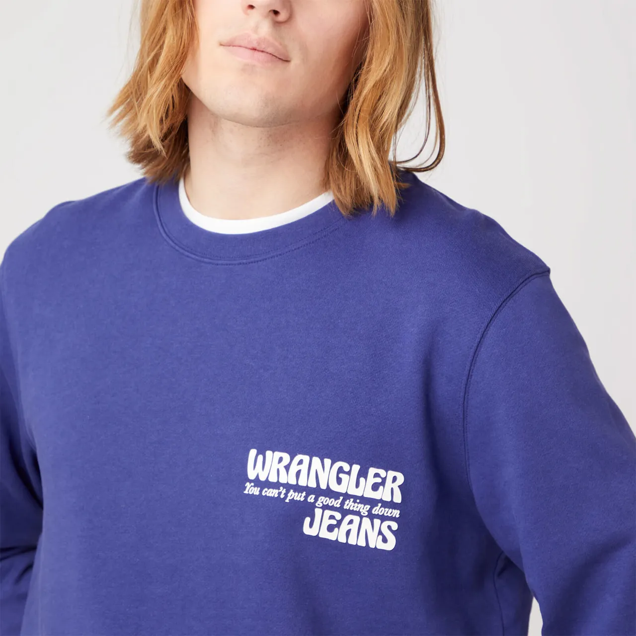 Wrangler Logo Cotton Sweatshirt