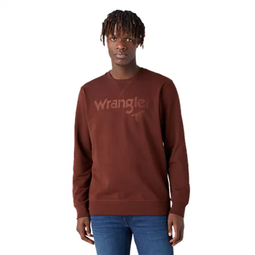 Wrangler Logo Sweatshirt - Potting Soil