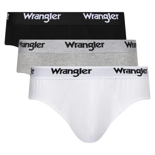 WRANGLER Men's Boxers briefs in Black/White/Grey | Super