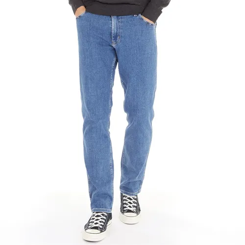 Wrangler Mens Greensboro Straight Fit Jeans Alive