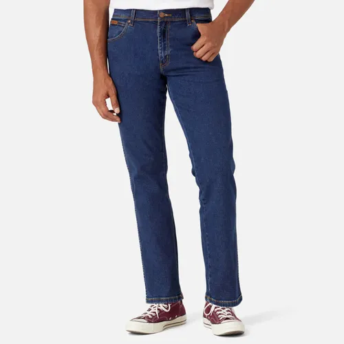 Wrangler Men's Texas Authentic Straight Fit Jeans - Darkstone