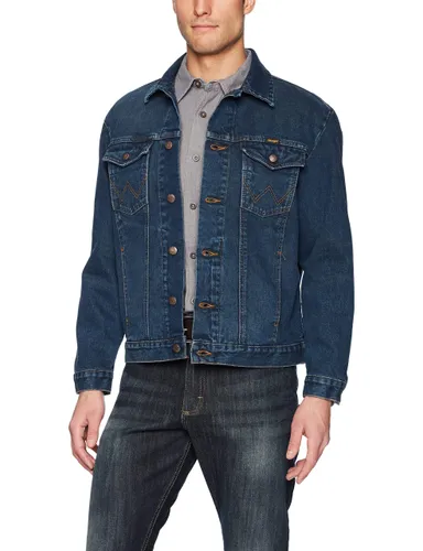 Wrangler Men's Western Style Denim Jacket Outerwear