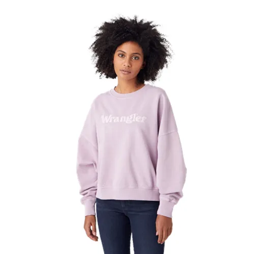 Wrangler Relaxed Sweatshirt - Natural Violet