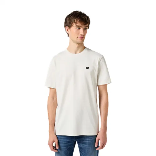 Wrangler Sign Off T-Shirt - Vintage White