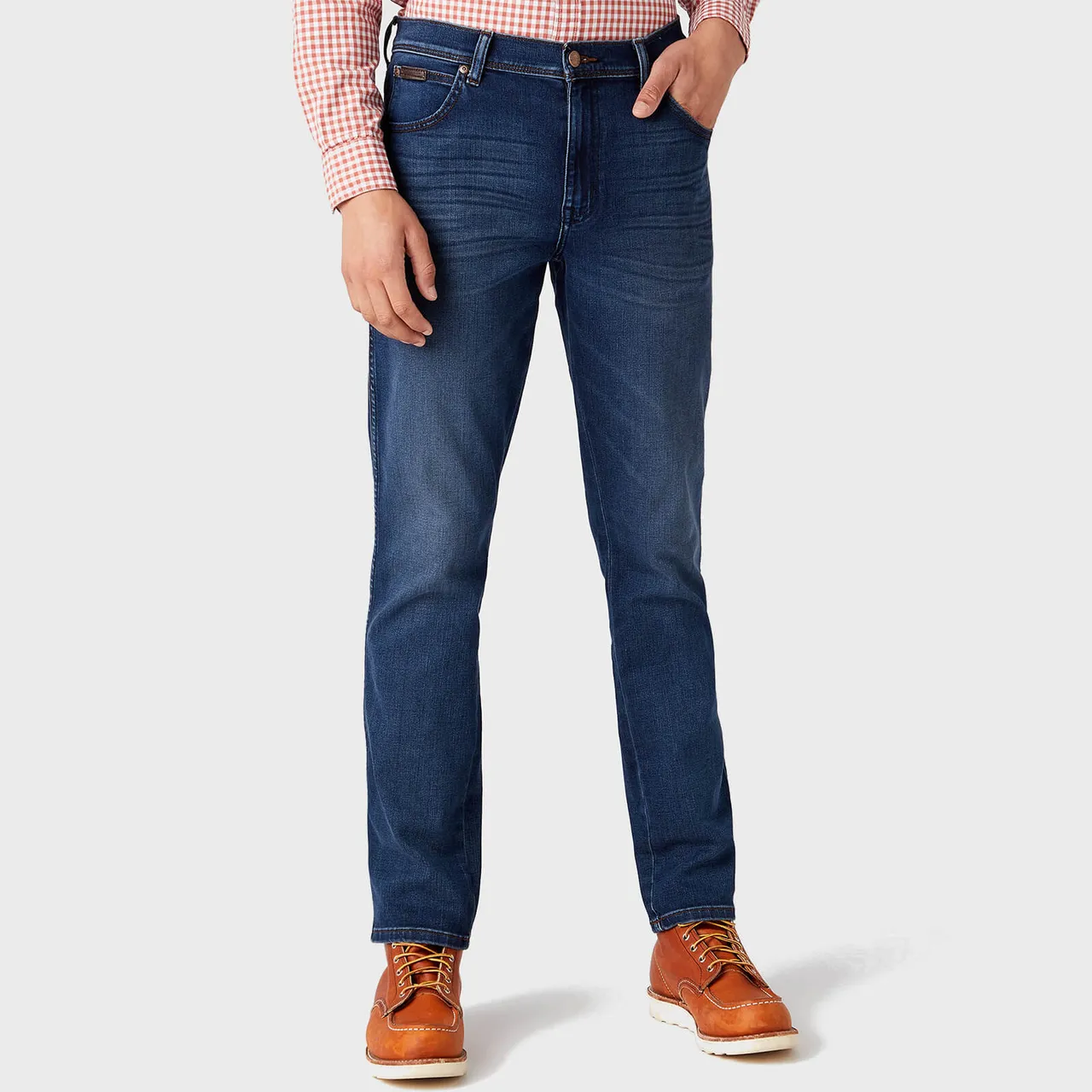 Wrangler Texas Slim Fit Cotton-Blend Jeans