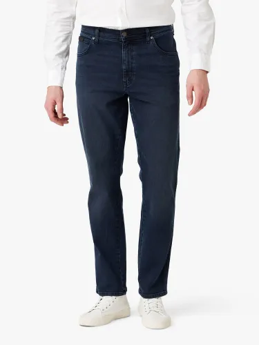 Wrangler Texas Slim Fit Jeans, Blue - Blue - Male
