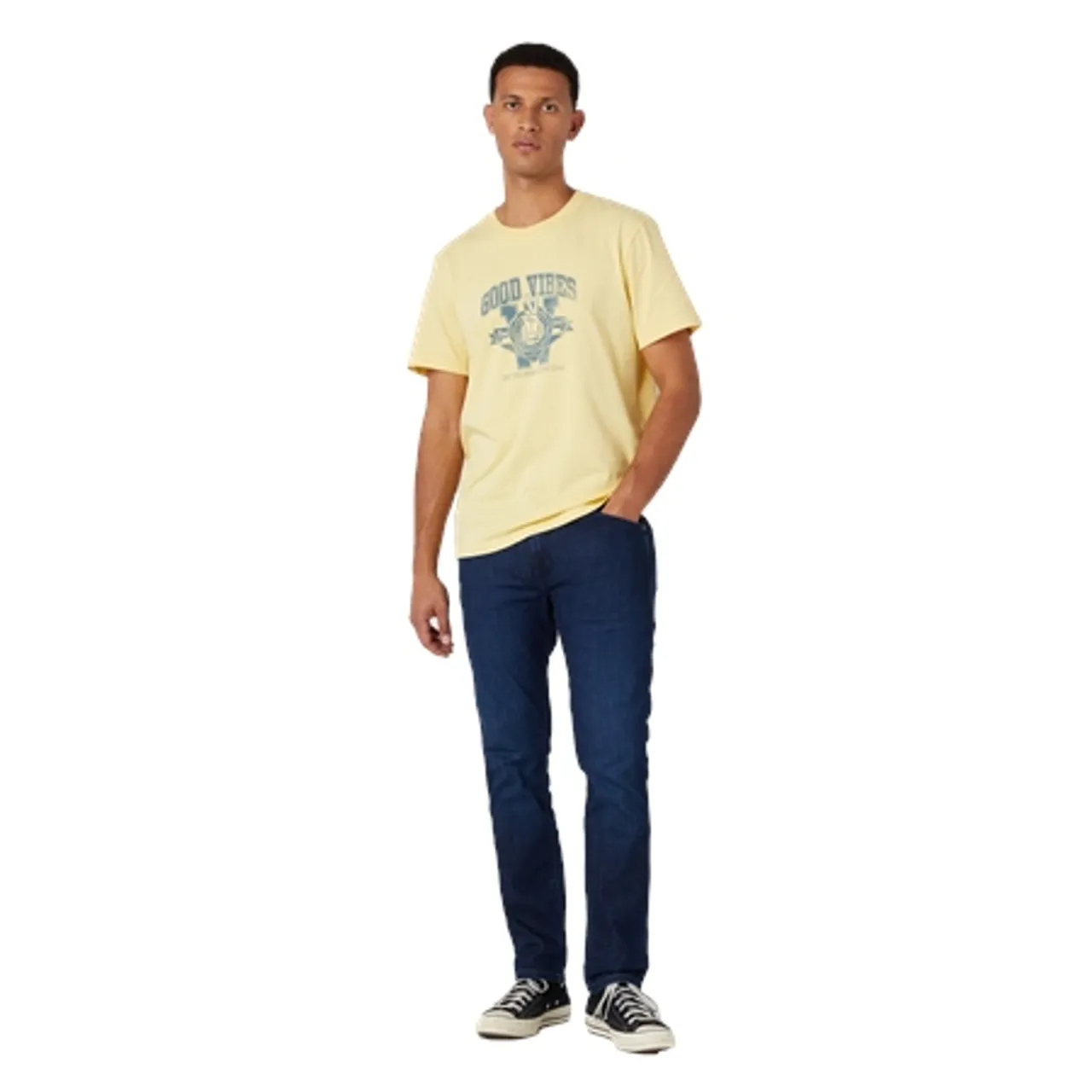 Wrangler Varsity T-Shirt - Pineapple Slice