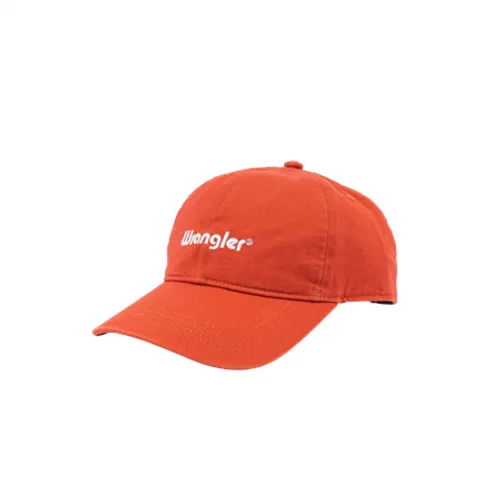 Wrangler Washed Logo Cap - Burnt Sienna