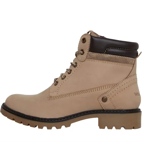 Wrangler Womens Creek Boots Taupe