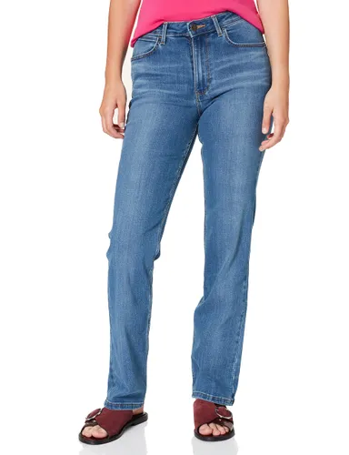 Wrangler Womens HIGH Rise Straight Jeans