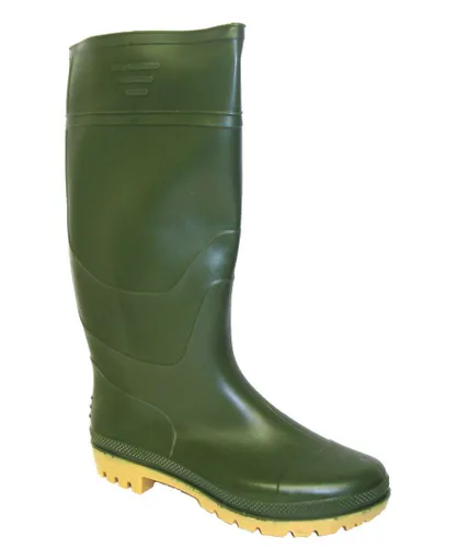Wynsors New Mens/Gents Green Full Length Rubber Waterproof Wellington Boots