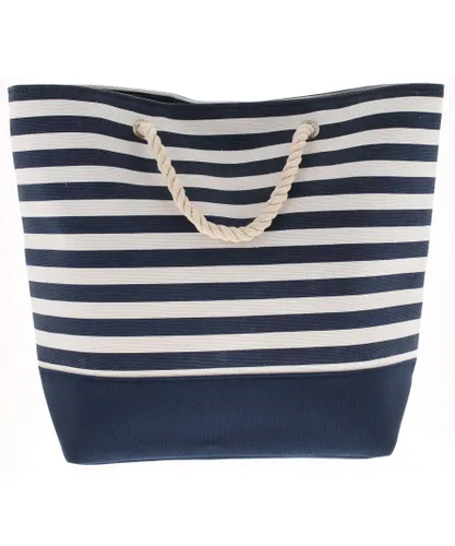 Wynsors Womens Bags Ahoy Press Stud navy white - One Size