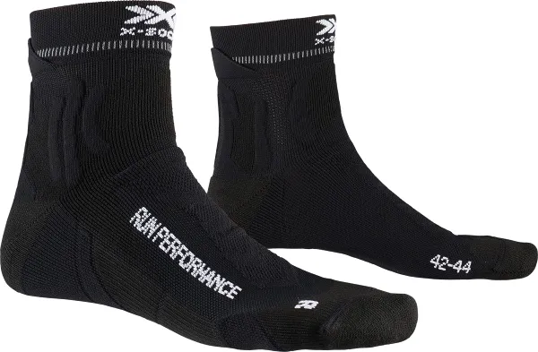 X-Socks Men Run Performance Socks - Opal Black