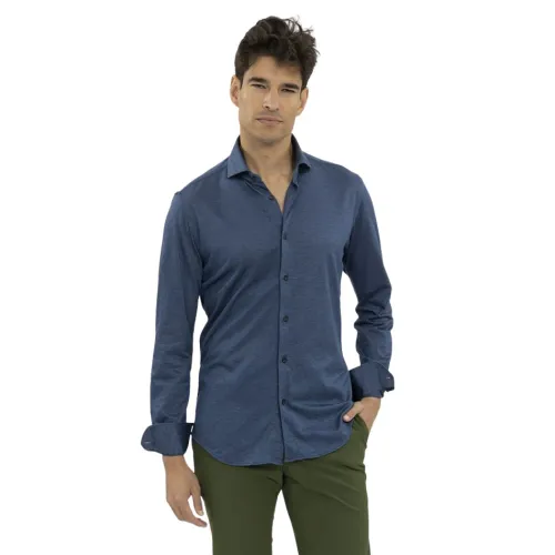 Xacus , Casual Shirt ,Blue male, Sizes: