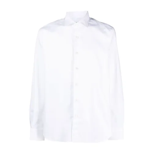 Xacus , White Long-Sleeved Shirt ,White male, Sizes: