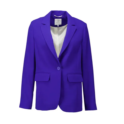 Xandres , Bryannah Purple Blazer ,Purple female, Sizes: