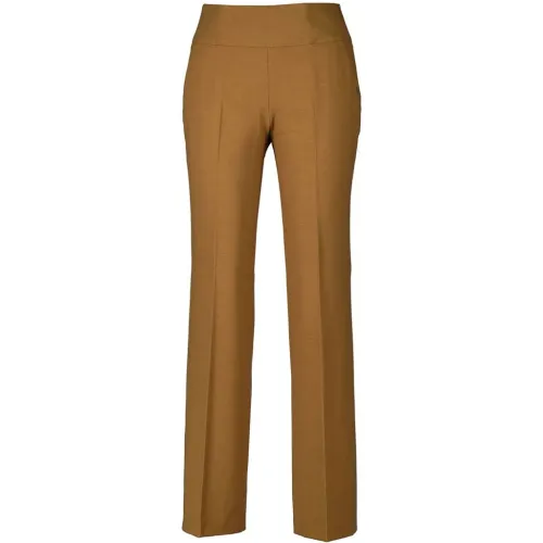 Xandres , Slim-fit Trousers ,Brown female, Sizes: