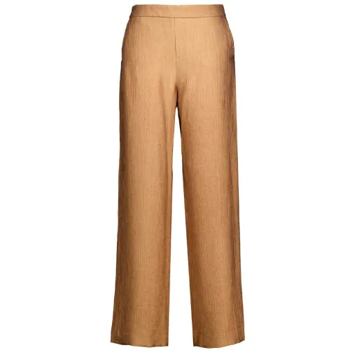 Xandres , Wide Trousers ,Brown female, Sizes: