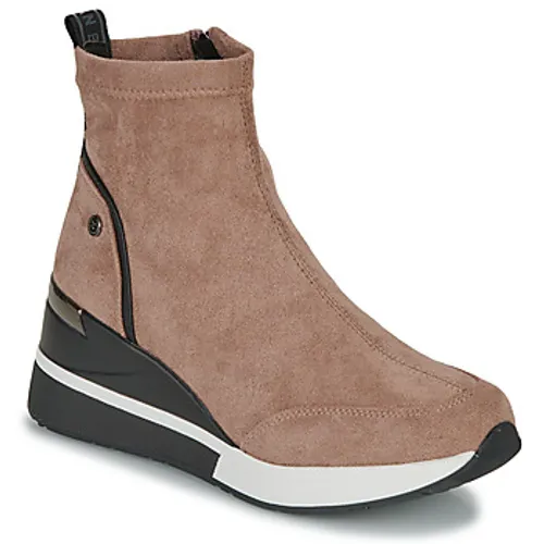 Xti  140057  women's Shoes (High-top Trainers) in Brown