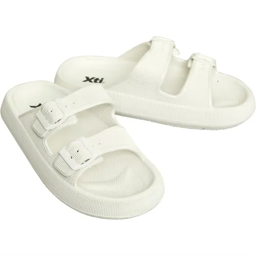 Xti Womens 141190 PU Sandals White