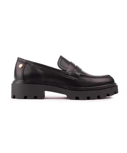 Xti Womens Ladies Patent Shoes - Black