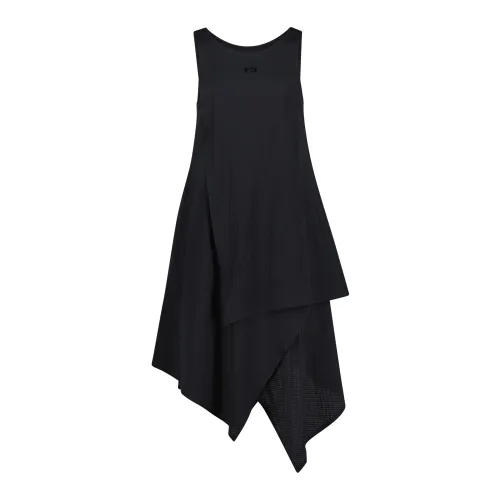 Y-3 , Asymmetric Dress ,Black female, Sizes: