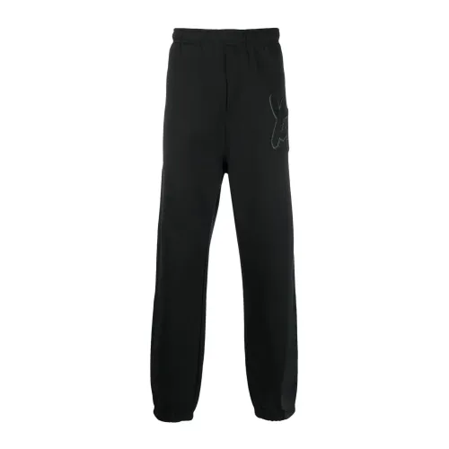 Y-3 , Black Jogger-Style Sweatpants ,Black male, Sizes: