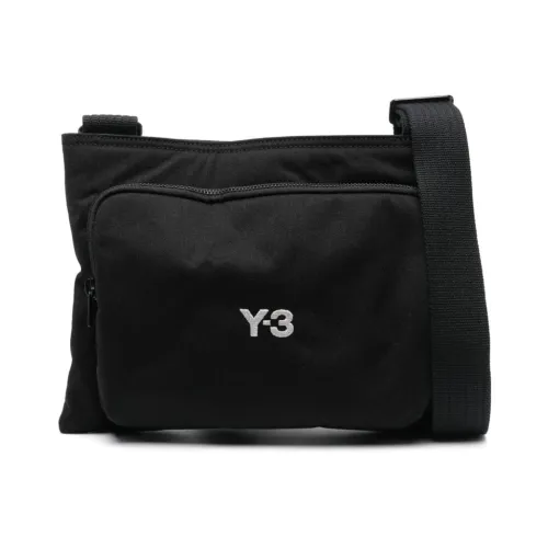 Y-3 , Black Logo Crossbody Bag ,Black male, Sizes: ONE SIZE