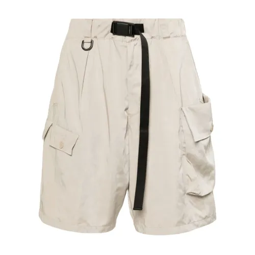 Y-3 , Casual Shorts ,Beige male, Sizes: