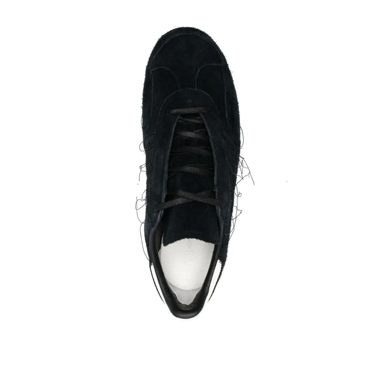 Y-3 , Gazelle Loose-Thread Sneakers ,Black male, Sizes: