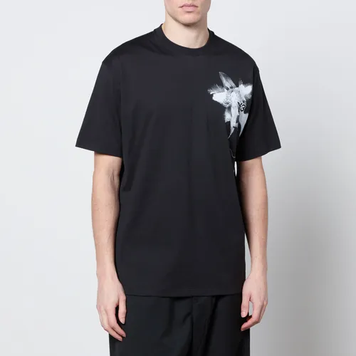 Y-3 GFX Chest Logo-Print Cotton-Jersey T-Shirt