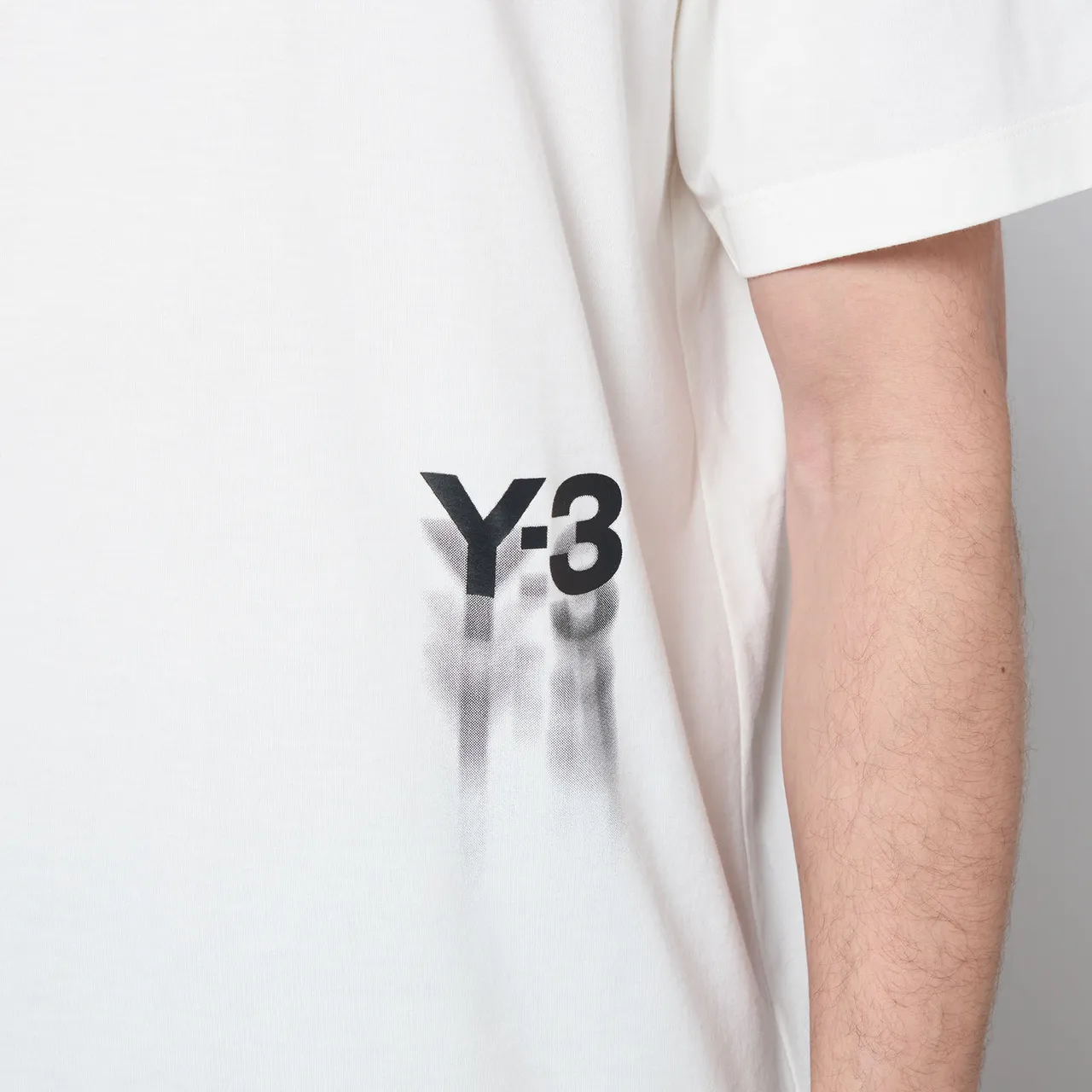 Y-3 GFX Logo-Print Cotton-Jersey T-Shirt