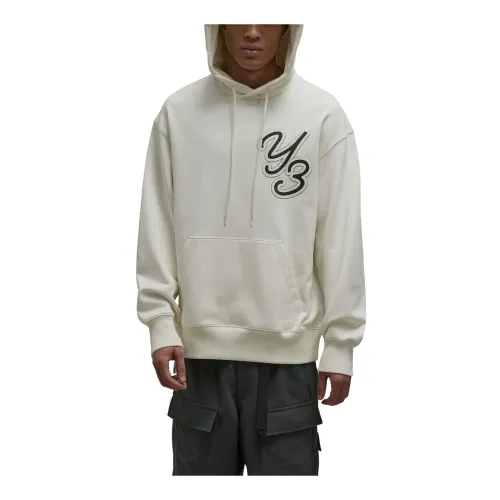 Y-3 , GFX Sweatshirt ,White male, Sizes: