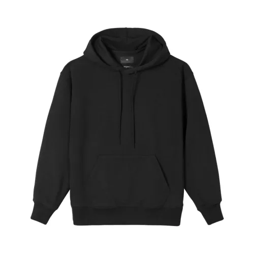 Y-3 , Hooded Sweatshirt ,Black male, Sizes:
