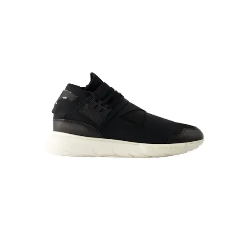 Y-3 , Leather sneakers ,Black female, Sizes: