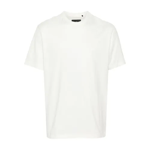 Y-3 , Logo T-shirts and Polos in White ,White male, Sizes: