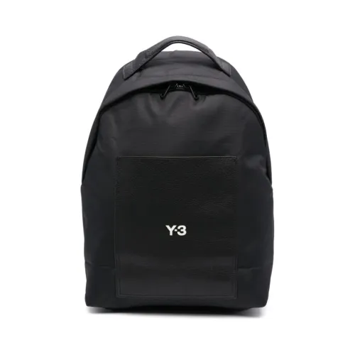 Y-3 , Luxury Black Backpack ,Black male, Sizes: ONE SIZE