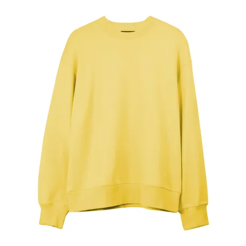 Y-3 , Modern Crew Sweatshirt ,Yellow male, Sizes: