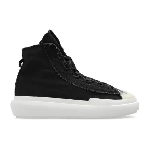 Y-3 , Nizza HI Sneakers ,Black male, Sizes: