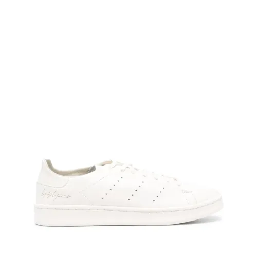 Y-3 , Premium Leather Stan Smith Shoes ,White male, Sizes: