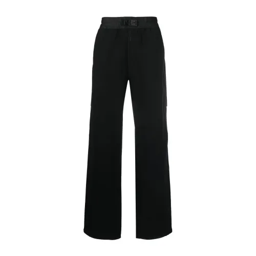 Y-3 , Stylish Wide Trousers for Men ,Black male, Sizes: