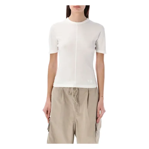 Y-3 , T-Shirts ,White female, Sizes:
